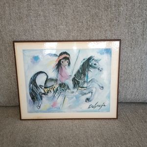 Vintage DeGrazia "Merry Little Indians"
